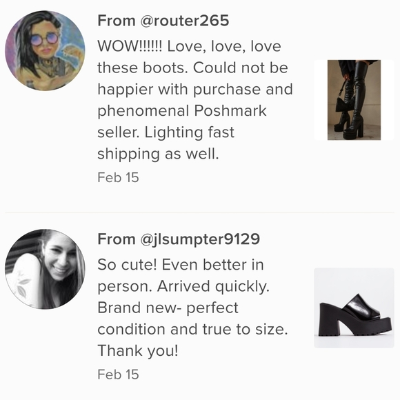 𝙇𝙖𝙨𝙩 8.5, 9 & 10🖤🎥HIGH STANDARDS OVER THE KNEE BOOT - BLACK - Picture 9 of 15